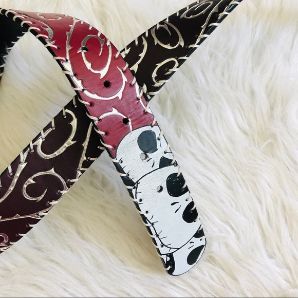 Hot Topic Accessories - Jack Skellington Hot Topic Skull ombré goth Belt